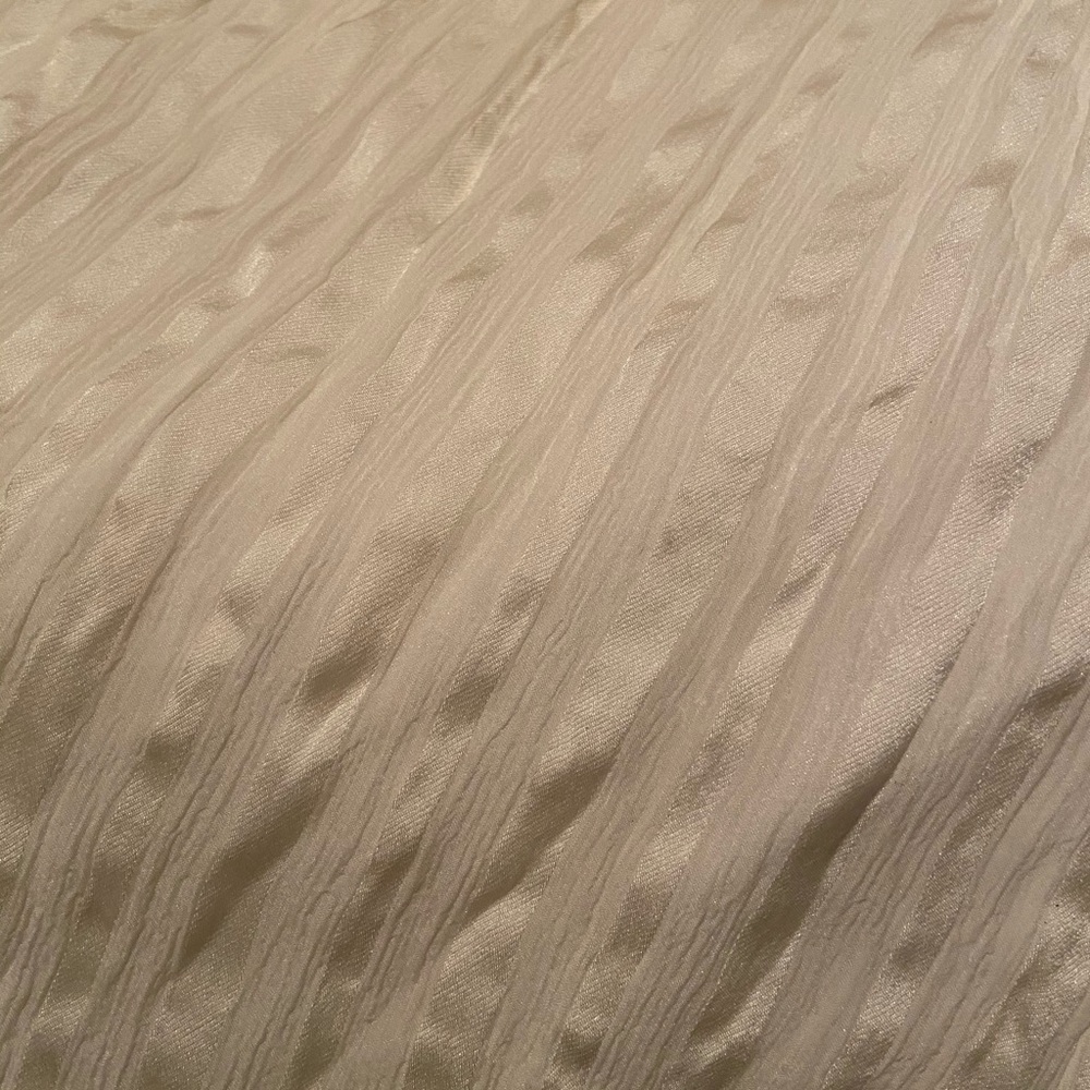BCBG pure silk long gown dress holidays white maxi - Picture 4 of 6